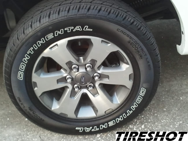 Tire Size Comparison >> Continental CrossContact LX20 245/55R19 103S - TireShot Tire Size Comparison >> Continental CrossContact LX20 245/55R19 103S - TireShot